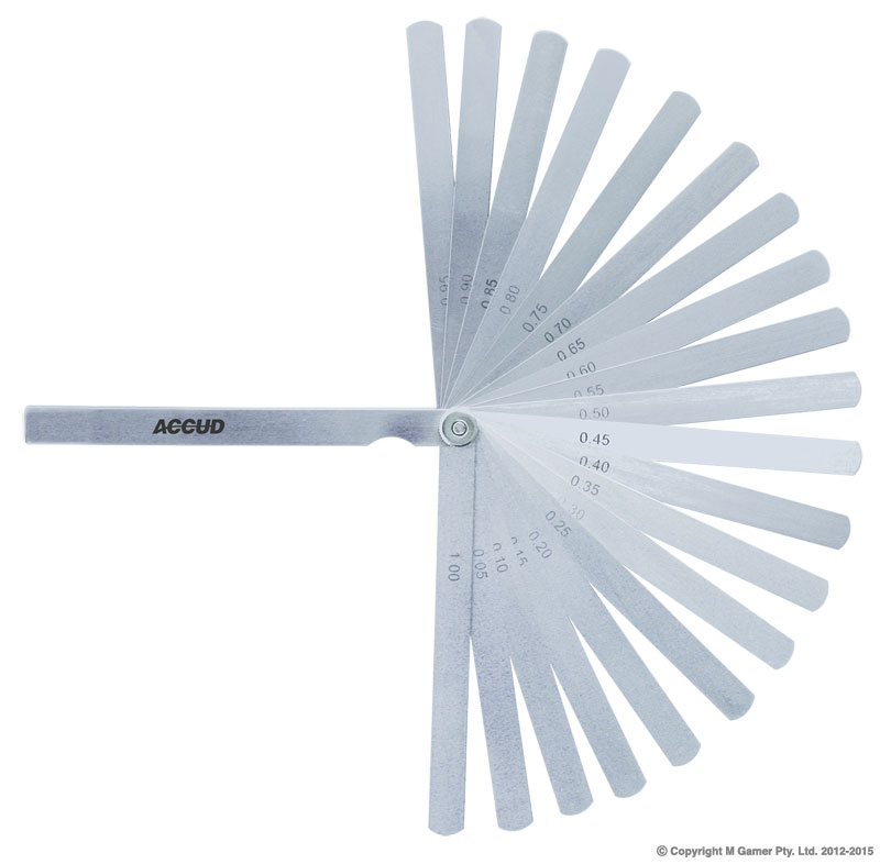 300mm Feeler Gauge 20 Leave Set
